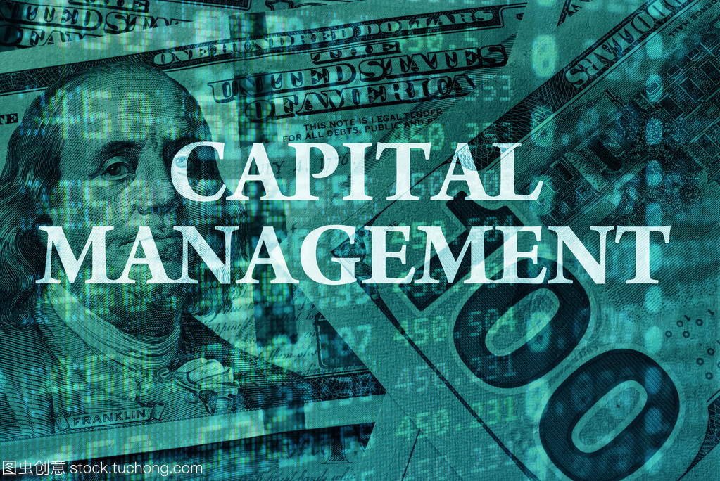 在背景上詞語(yǔ)資本管理與財(cái)務(wù)數(shù)據(jù)